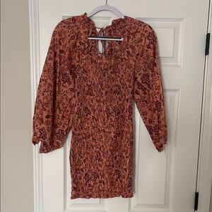 Free people Smocked Dress
